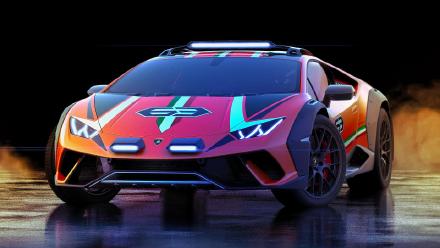 兰博基尼将推全新越野车型？Huracán Sterrato概念车官图曝光